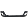 2018 Jeep Compass - Front, Upper Primed Bumper Cover, For Models Without Parking Aid Sensor and With Upland Appearance Package, CAPA Certified