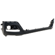 2018 Jeep Compass - Front, Upper Primed Bumper Cover, For Models Without Parking Aid Sensor and With Upland Appearance Package, CAPA Certified