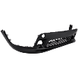 Front Lower Textured Bumper Cover, without Parking Aid Sensor Holes, Type 1