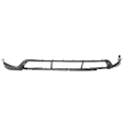 Front, Lower Textured Gray Bumper Cover