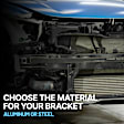 Front Bumper Reinforcement, Aluminum