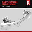 Front Bumper Reinforcement, Aluminum