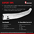 Front Bumper Reinforcement, Aluminum