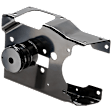 Front, Driver Side Bumper Bracket, For Models with Steel Bumper