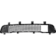 Front, Lower Bumper Grille, Textured Black