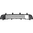 Front, Lower Bumper Grille, Textured Black