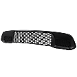 Front, Lower Bumper Grille, Textured Black