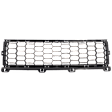 Center Bumper Grille, Textured Black