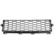 Center Bumper Grille, Textured Black