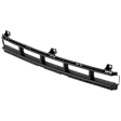 Front, Upper Bumper Grille, Textured Black