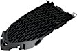 Front, Driver Side, Outer Bumper Grille, Textured Black