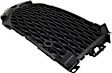 Front, Driver Side, Outer Bumper Grille, Textured Black