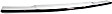 2019 Jeep Compass Limited - Front, Driver or Passenger Side Bumper Trim, Chrome