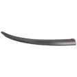 Front, Passenger Side, Outer Bumper Trim, Gray
