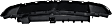 Active Grille Shutter, With Actuator and Motor
