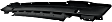 2022 Jeep Wrangler - Front, Center Bumper Filler, Black