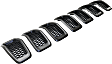 Replacement® 2014-2018 Jeep Cherokee - Grille Assembly, Painted Black Shell and Insert, CAPA Certified RJ07010001Q