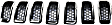 Grille Assembly, Painted Black Shell and Insert, CAPA Certified