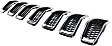 Grille Assembly, Painted Black Shell and Insert, CAPA Certified