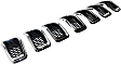 Grille Assembly, Painted Black Shell and Insert, CAPA Certified