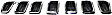 Grille Assembly, Painted Black Shell and Insert, CAPA Certified