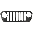 Grille, Primed Black, For Models without Off Road Camera, CAPA Certified