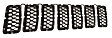 2016-2021 Jeep Grand Cherokee - Grille Trim, Inner, Textured Black