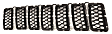 2016-2021 Jeep Grand Cherokee - Grille Trim, Inner, Textured Black