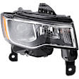 2021 Jeep Grand Cherokee - Passenger Side Halogen Headlight, With bulb(s), OE Replacement