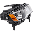 2021 Jeep Grand Cherokee - Passenger Side Halogen Headlight, With bulb(s), OE Replacement