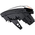 Passenger Side Headlight, with Bulb, Halogen, Standard Type, Chrome Trim, CAPA Certified