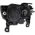 2017-2021 Jeep Grand Cherokee - Driver Side Headlight, with Bulb, Halogen, Standard Type, Chrome Trim