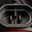 2017-2021 Jeep Grand Cherokee - Driver Side Headlight, with Bulb, Halogen, Standard Type, Chrome Trim