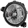 Passenger Side Halogen Headlight, With bulb(s), OE Replacement, CAPA Certified