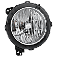 2018-2024 Jeep Wrangler - Driver Side Halogen Headlight, With bulb(s), OE Replacement