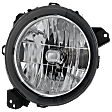 2018-2024 Jeep Wrangler - Driver Side Halogen Headlight, With bulb(s), OE Replacement