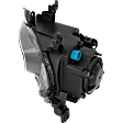 Passenger Side Halogen Headlight, With bulb(s), OE Replacement