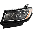 Driver Side Headlight, with Bulb, Halogen, Clear Lens