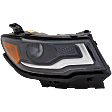 2019 Jeep Compass - Passenger Side HID/Xenon Headlight, With bulb(s), For Models Without LED Daytime Running Light