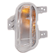 Front, Driver Side Turn Signal Light, With bulb(s)