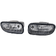 Front, Driver and Passenger Side Fog Light, With Bulb(s), Halogen
