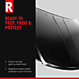 Factory Style Hood Aluminum Black