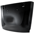 2018 Jeep Wrangler Unlimited Sahara - Factory Style Hood, Aluminum, Black, CAPA Certified