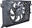 2017 Fiat 500X - Radiator Fan 4 Cyl 1.4L, Single fan