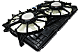 OE Replacement Radiator Fan, Dual fan