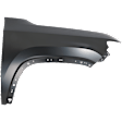 Front, Driver Side Fender, Primed