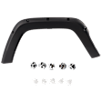 2006-2010 Jeep Commander - Front, Passenger Side Fender Flares, Primed