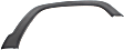 2015 Jeep Renegade - Front, Passenger Side Fender Trim, Textured Gray