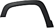 2015 Jeep Renegade - Front, Driver Side Fender Trim, Textured Gray, CAPA Certified