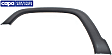 2015 Jeep Renegade - Front, Driver Side Fender Trim, Textured Gray, CAPA Certified